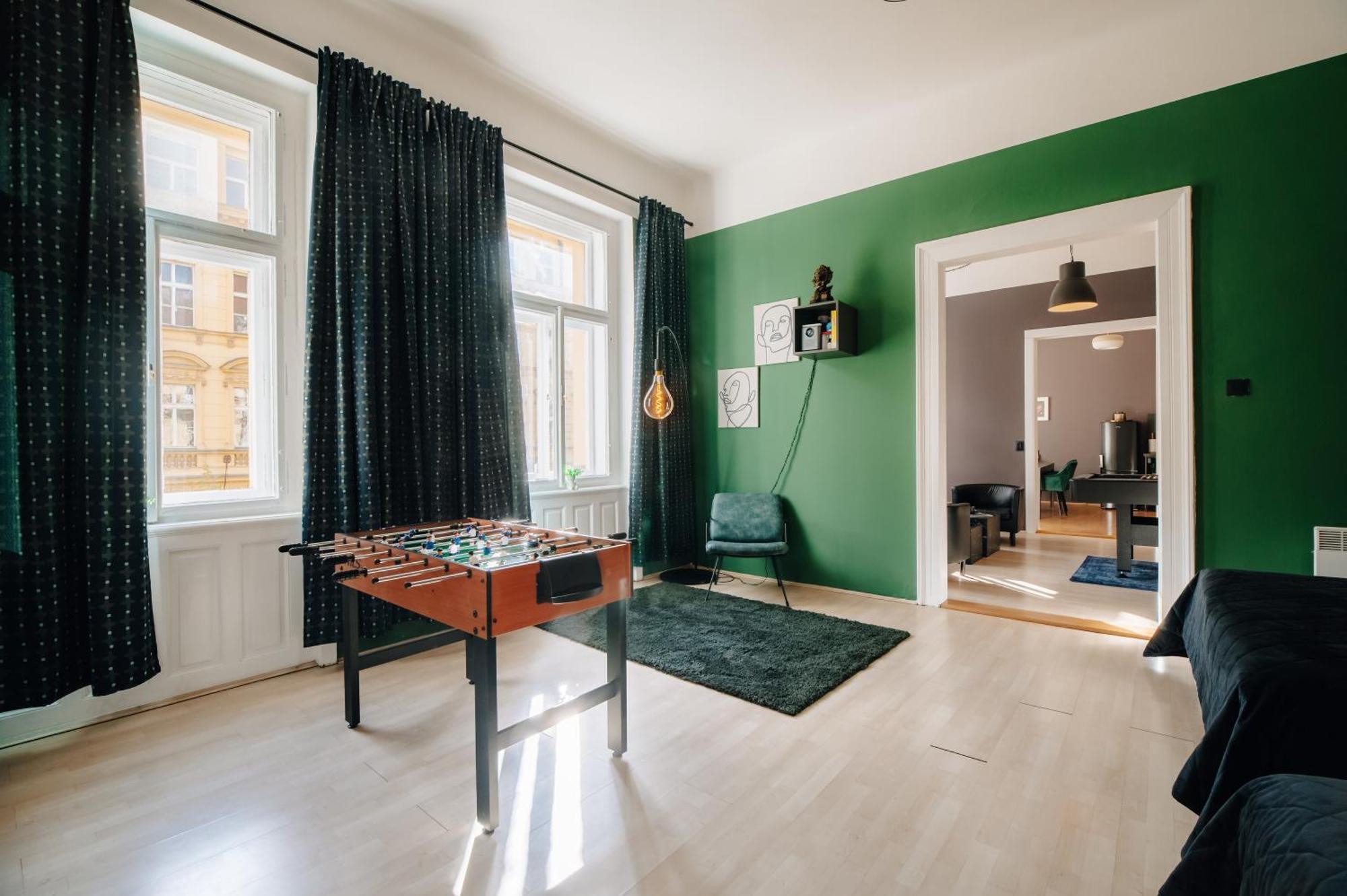 Apartamento Cinema Billiard & Foosball - Centre Praga